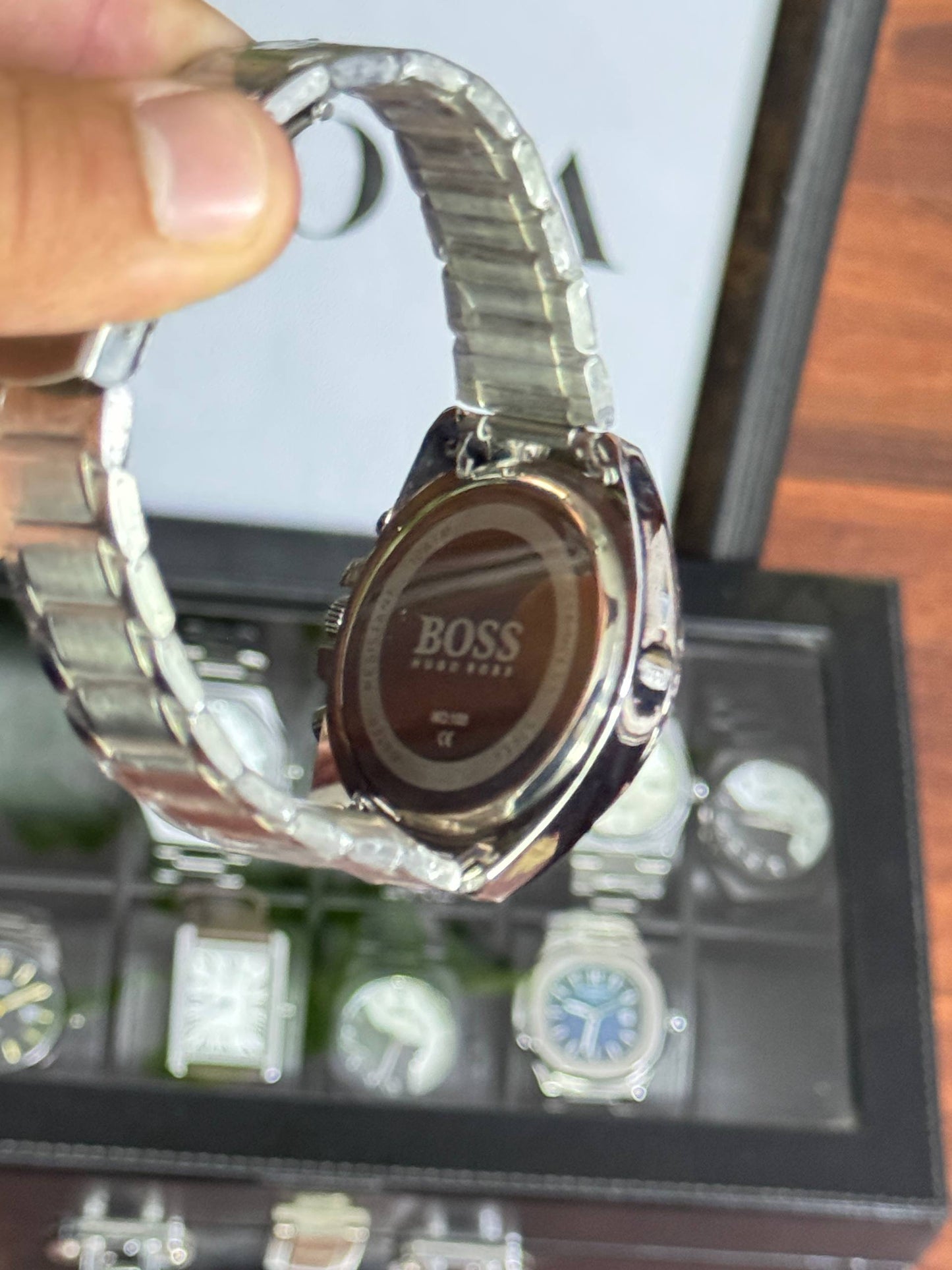 BOSS Classic Chronograph – Black Dial, Stainless Steel