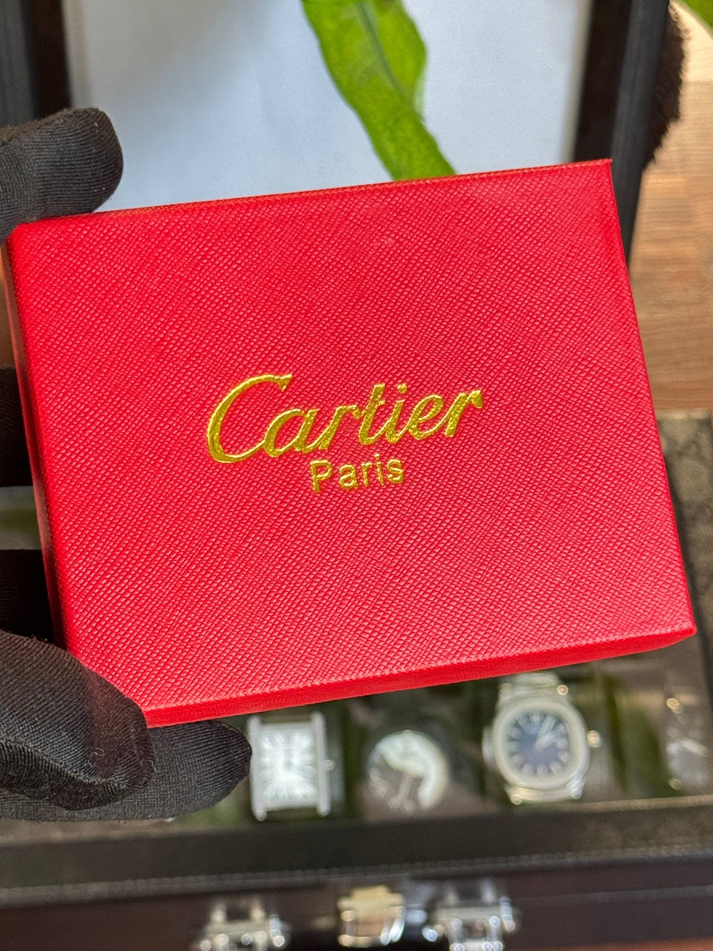 Cartier - Leather Card Holder Wallet