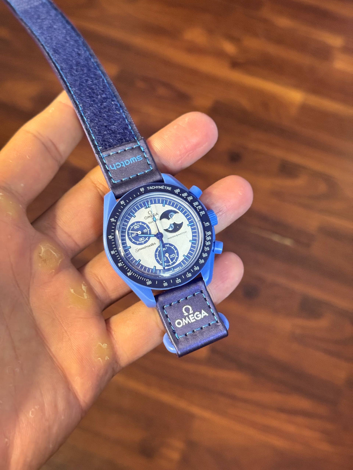 Omega x Swatch MoonSwatch Style Chronograph – Blue Speedmaster