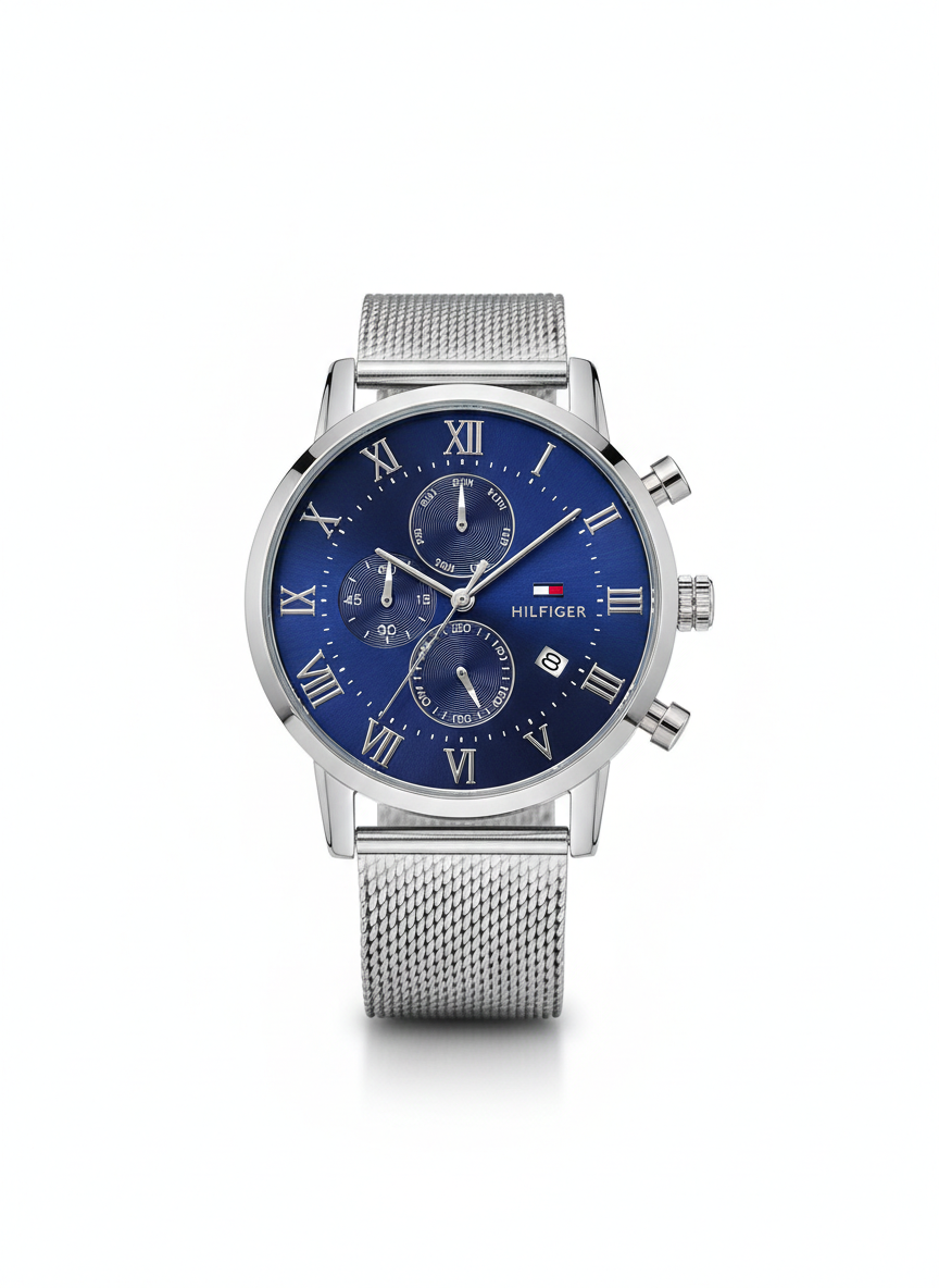 Tommy Hilfiger Watch For Men | Blue Dial Roman Numerals  display picture 2
