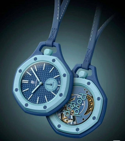 AP x Swatch Royal Pop Pocket Watch – Trendy Bag Charm Accessory