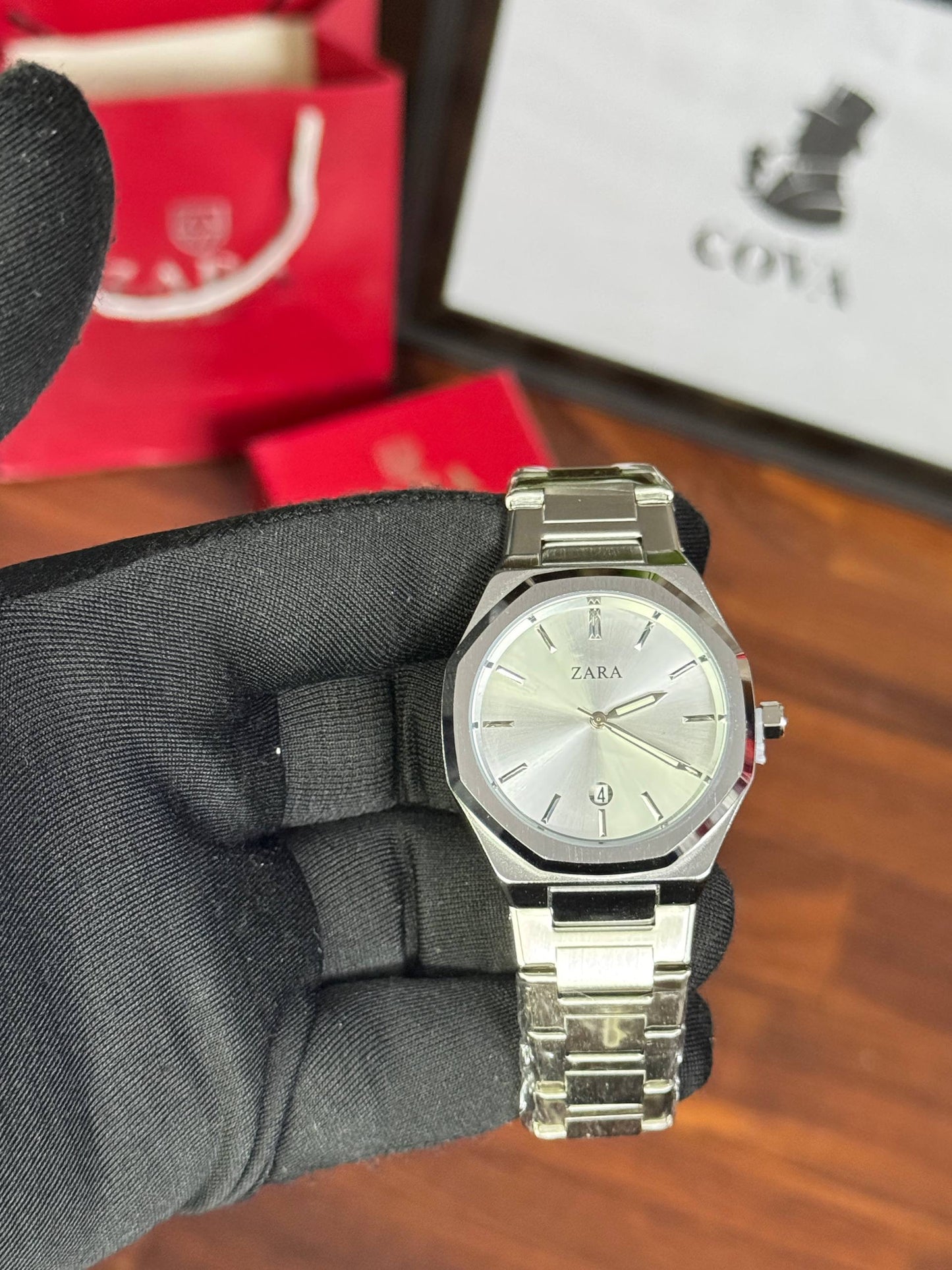 ZARA Silver Stainless Steel Watch