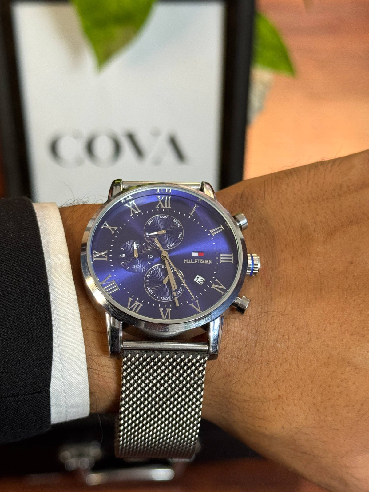 Tommy Hilfiger Watch For Men – Elegant Blue Dial Design