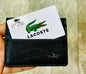 Lacoste Wallet – Genuine Leather with Crocodile Texture