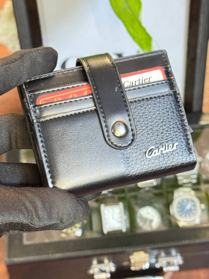 Cartier - Leather Card Holder Wallet
