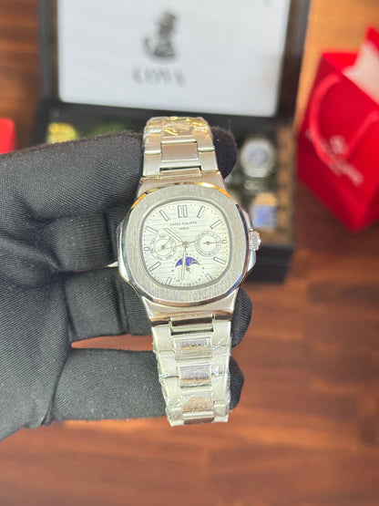 Patek Philippe Silver Moonphase Edition