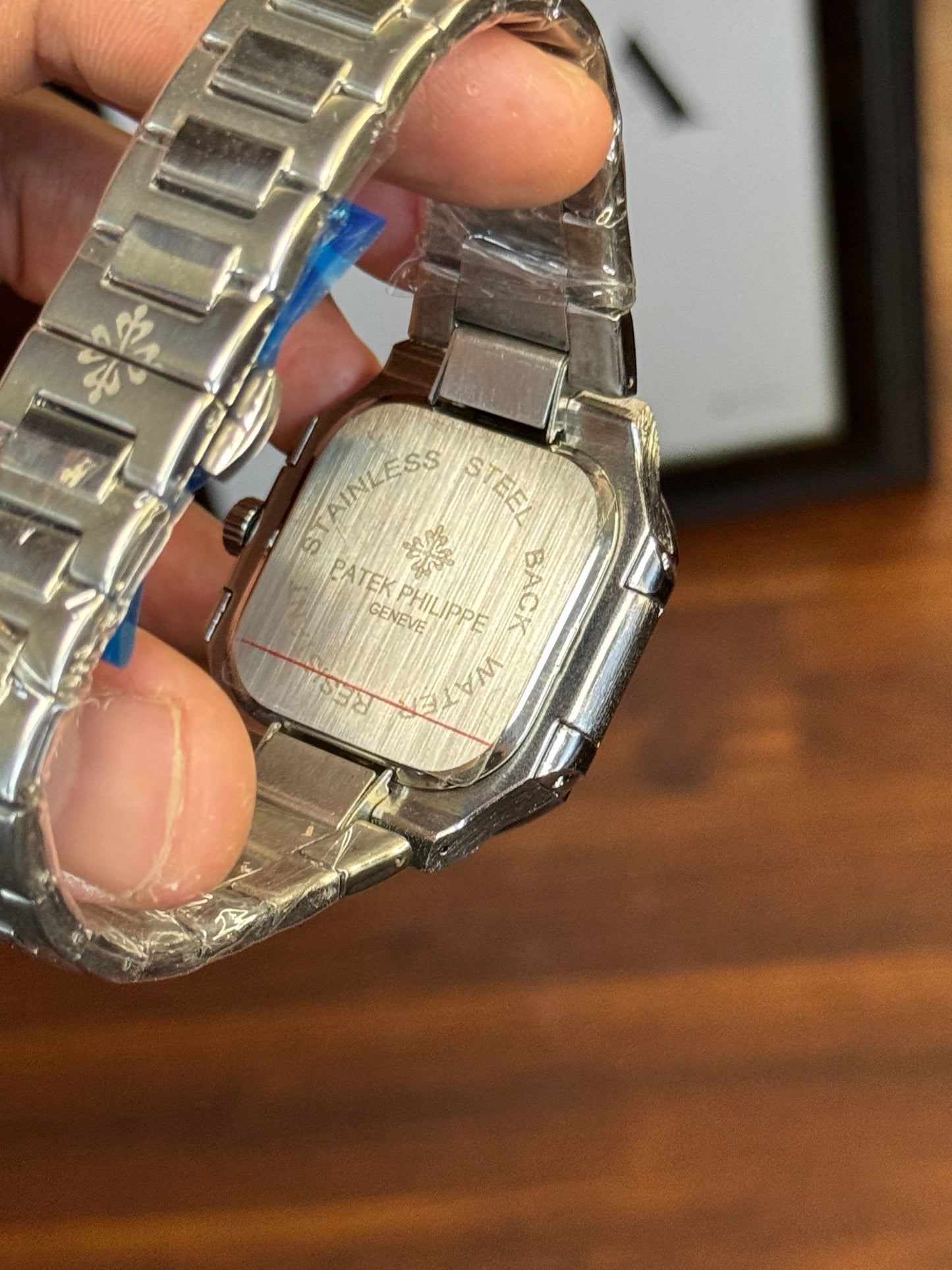 Patek Philippe Cubitus Style Square Watch for Men – Steel Quartz