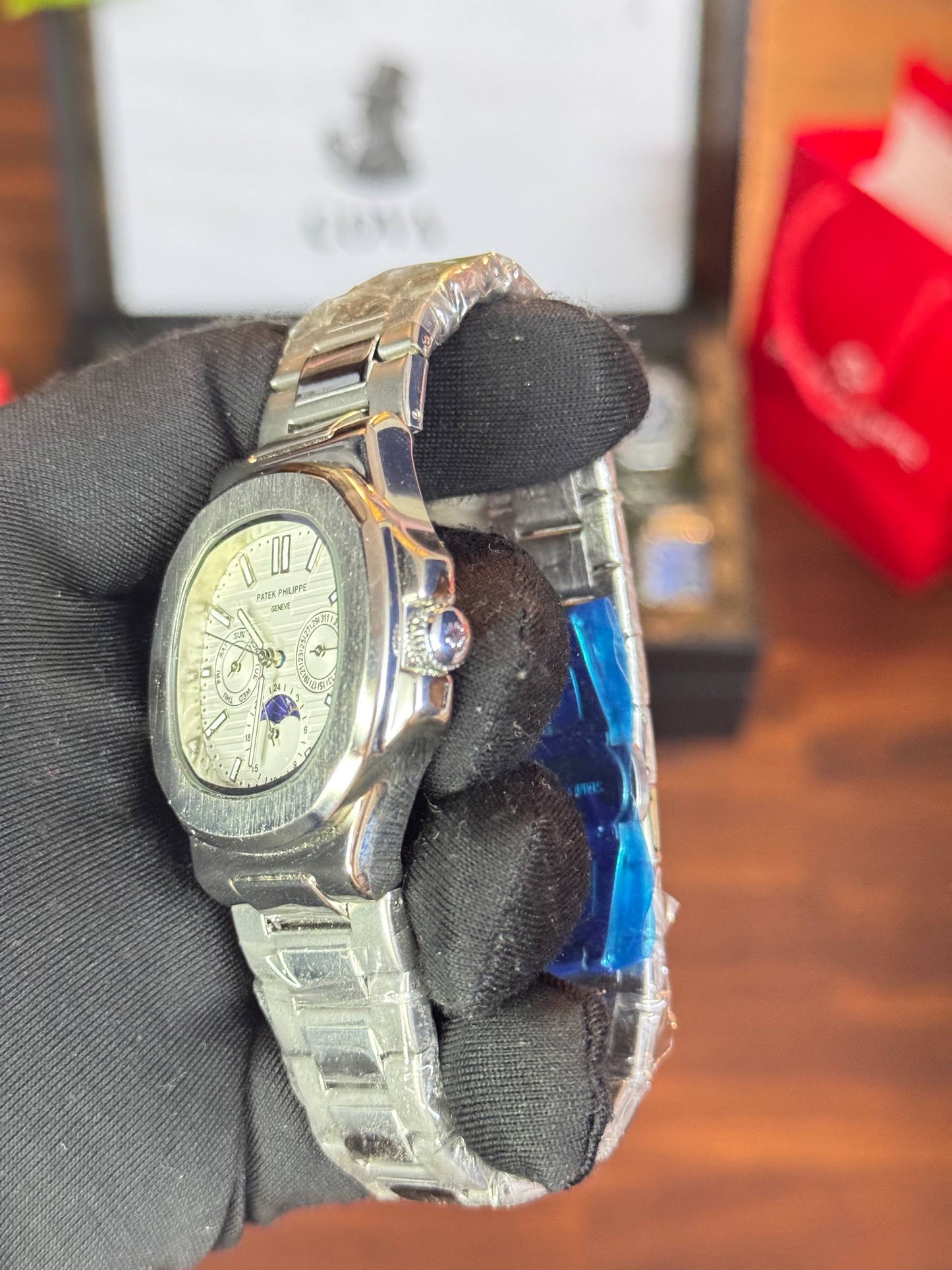 Patek Philippe Silver Moonphase Edition