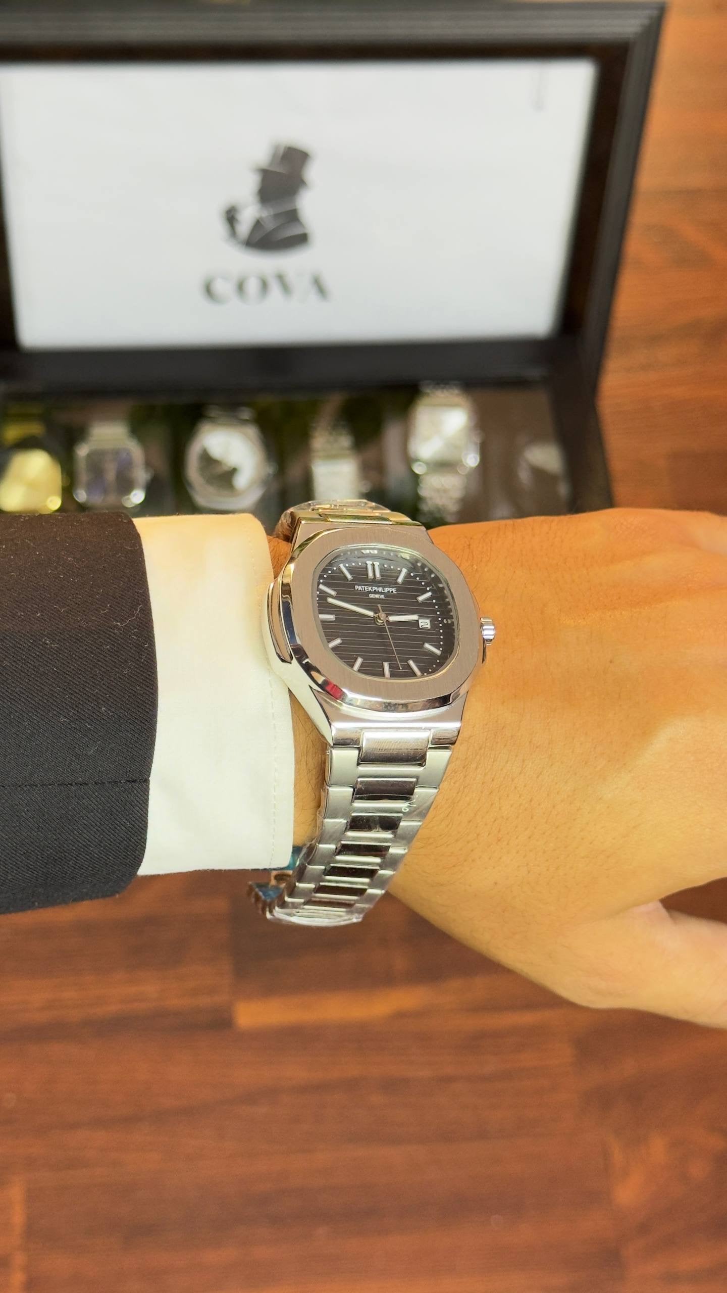 PATEK PHILIPPE  - Open Case SEMI AUTOATIC