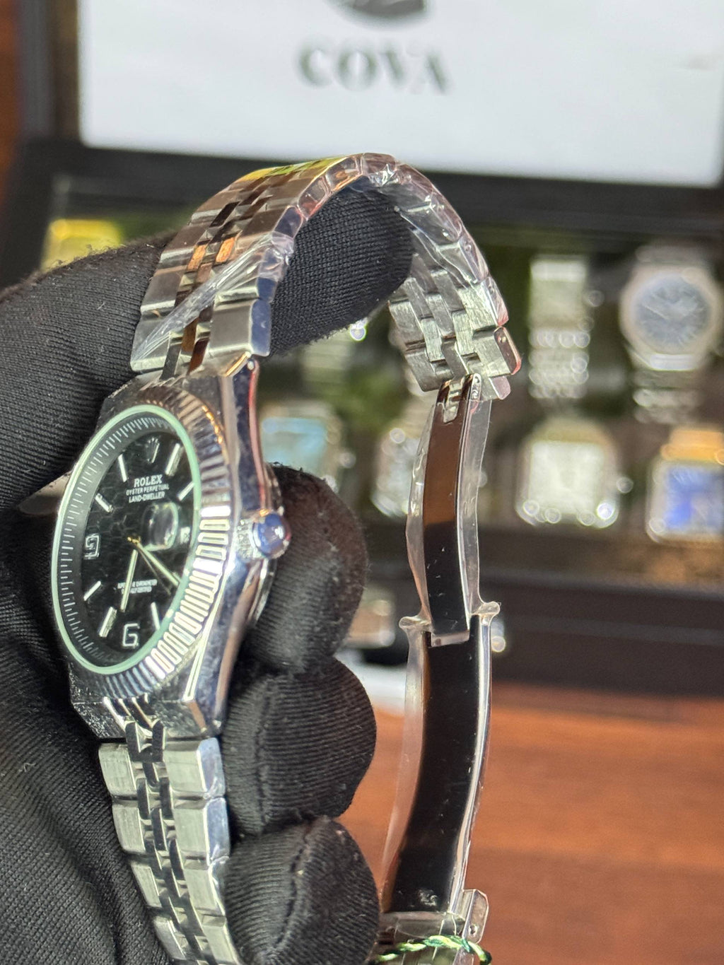 Rolex Sky-Dweller Black Dial – Jubilee Bracelet Edition