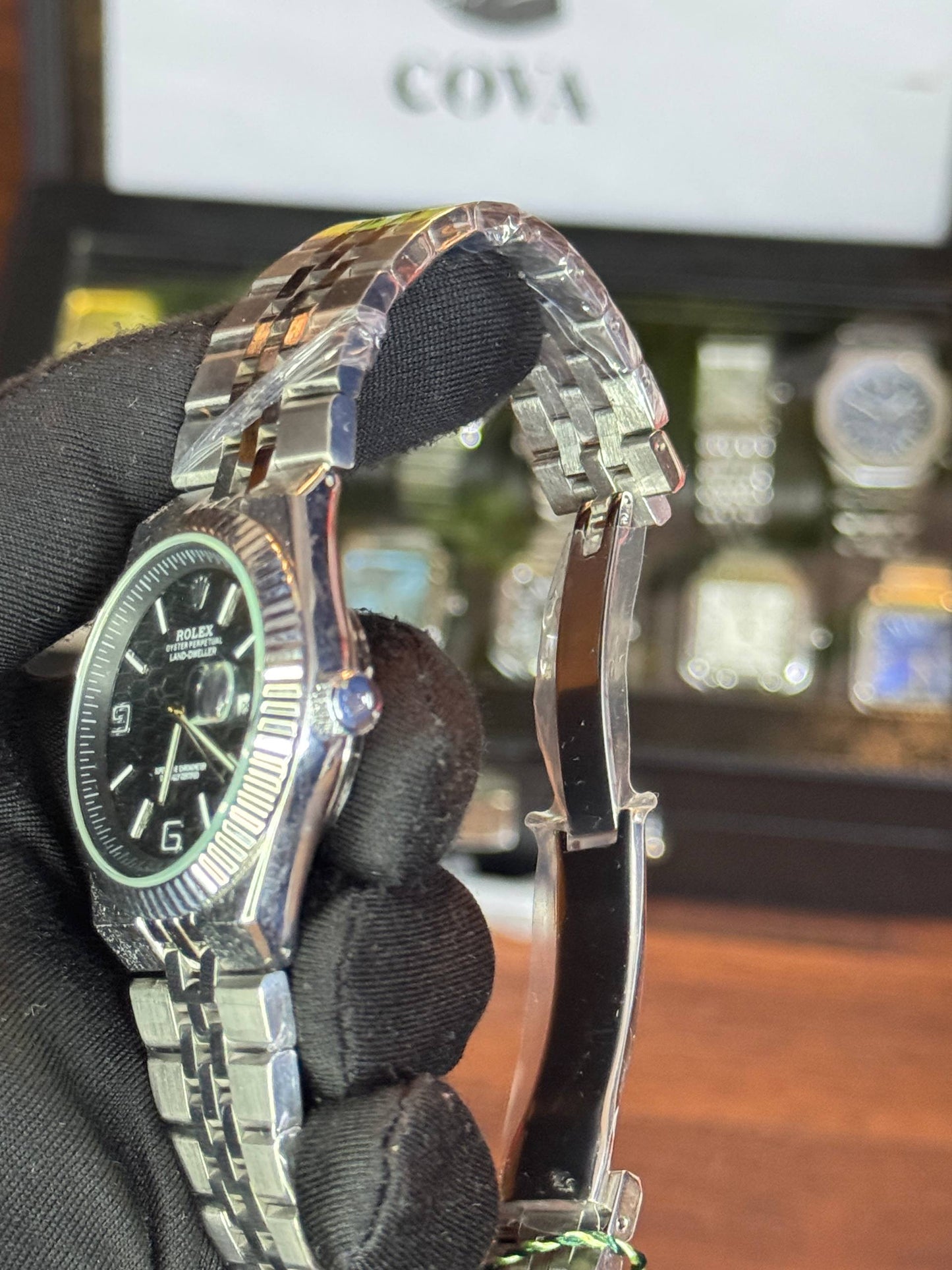 Rolex Sky-Dweller Black Dial – Jubilee Bracelet Edition