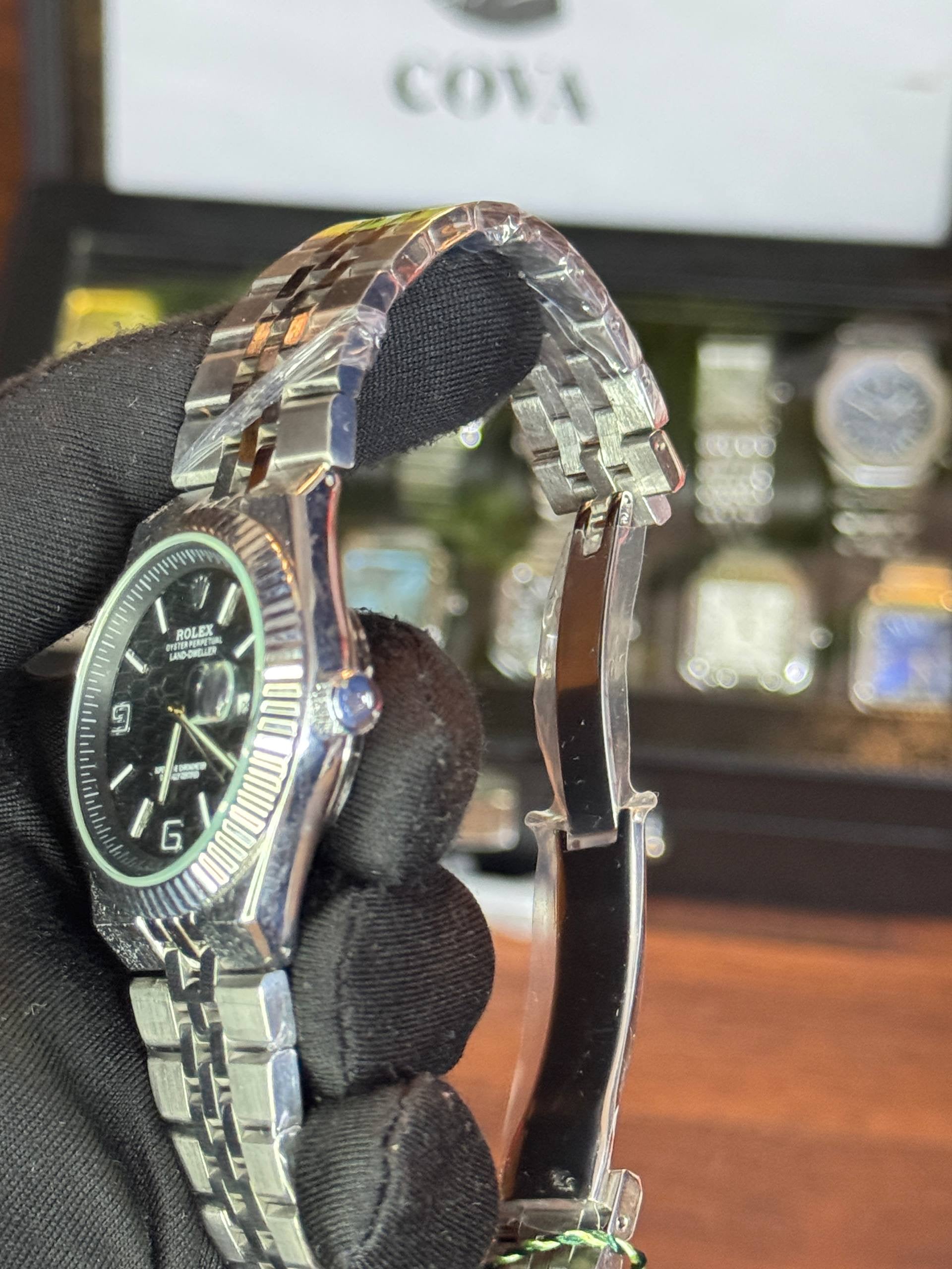 Rolex Sky-Dweller Black Dial – Jubilee Bracelet Edition