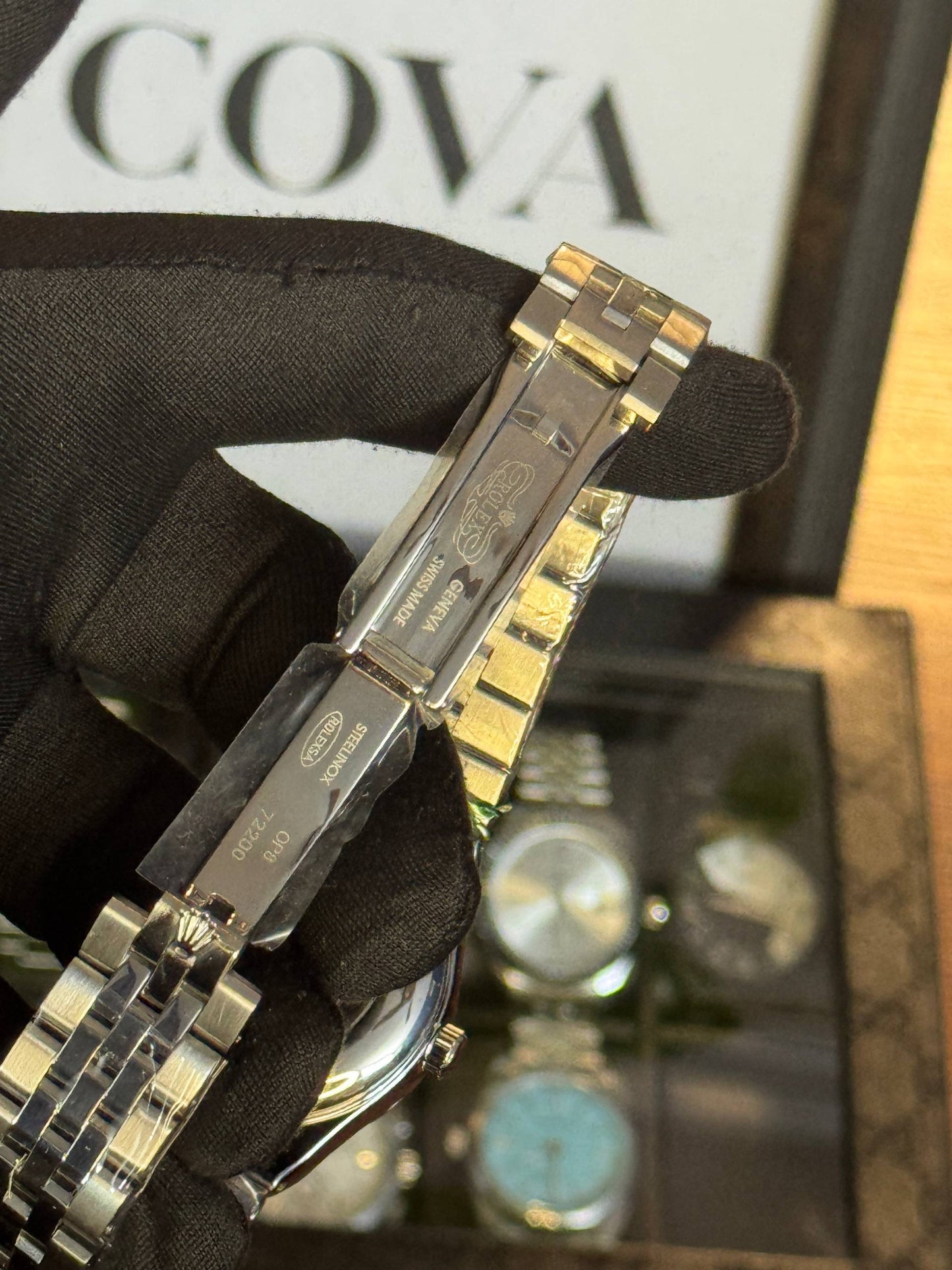 Rolex Land-Dweller Watch For Men – 40mm Case | Ice Blue Dial & Fluted Bezel