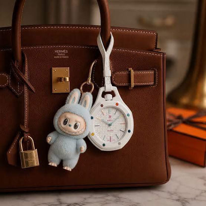 AP x Swatch Royal Pop Pocket Watch – Trendy Bag Charm Accessory