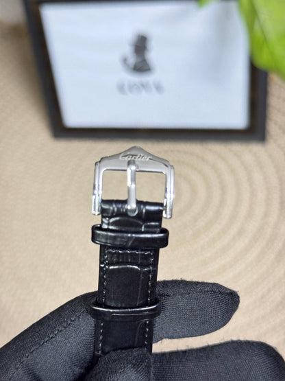 Cartier Santos Dumont- Classic Leather Strap Men’s Watch