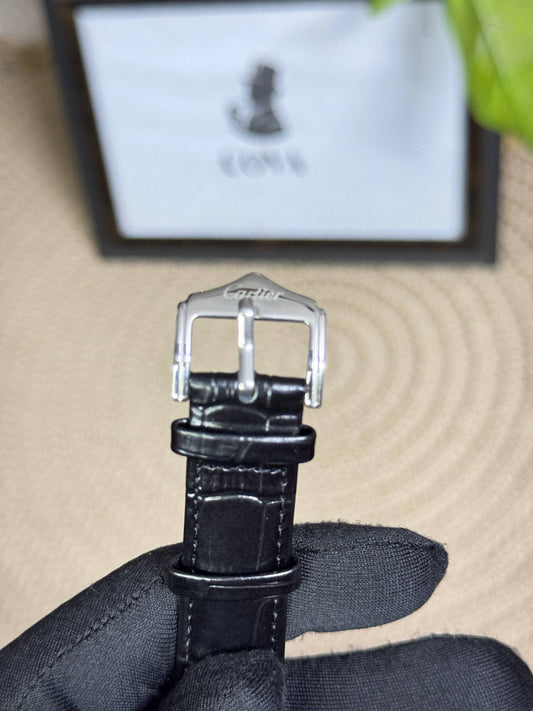 Cartier Santos Dumont- Classic Leather Strap Men’s Watch