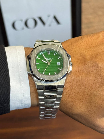 Patek Philippe Nautilus Watch for Men – Stainless Steel Quartz