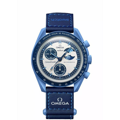 Omega x Swatch MoonSwatch Style Chronograph – Blue Speedmaster