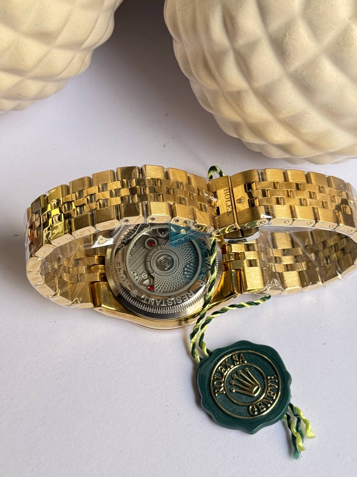 Rolex Land-Dweller Open Case — Women’s Oyster Perpetual Style Watch