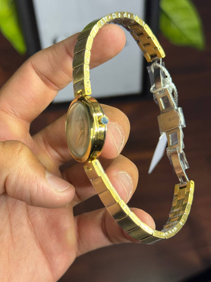 IBSO S6809L Luxury Minimalist Women's Gold Watch
Slim Steel Bracelet