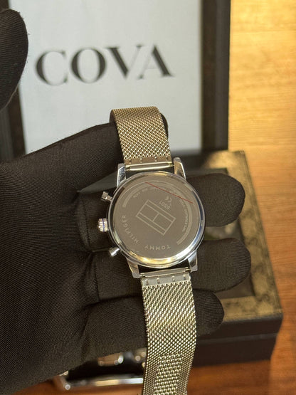 Tommy Hilfiger Watch For Men – Elegant Silver Dial Design