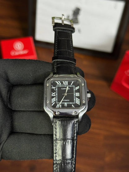Cartier santos leather
