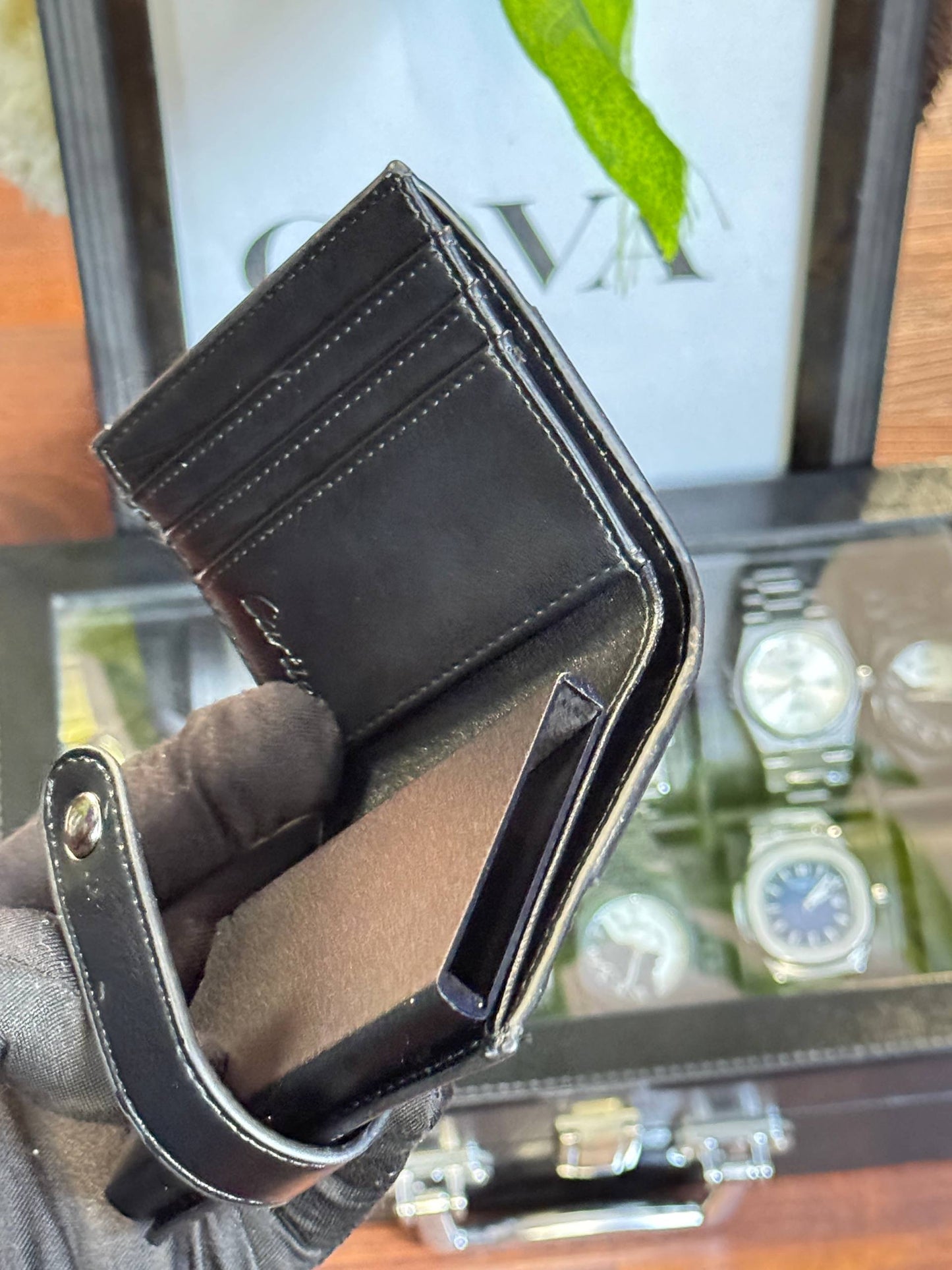 Cartier - Leather Card Holder Wallet
