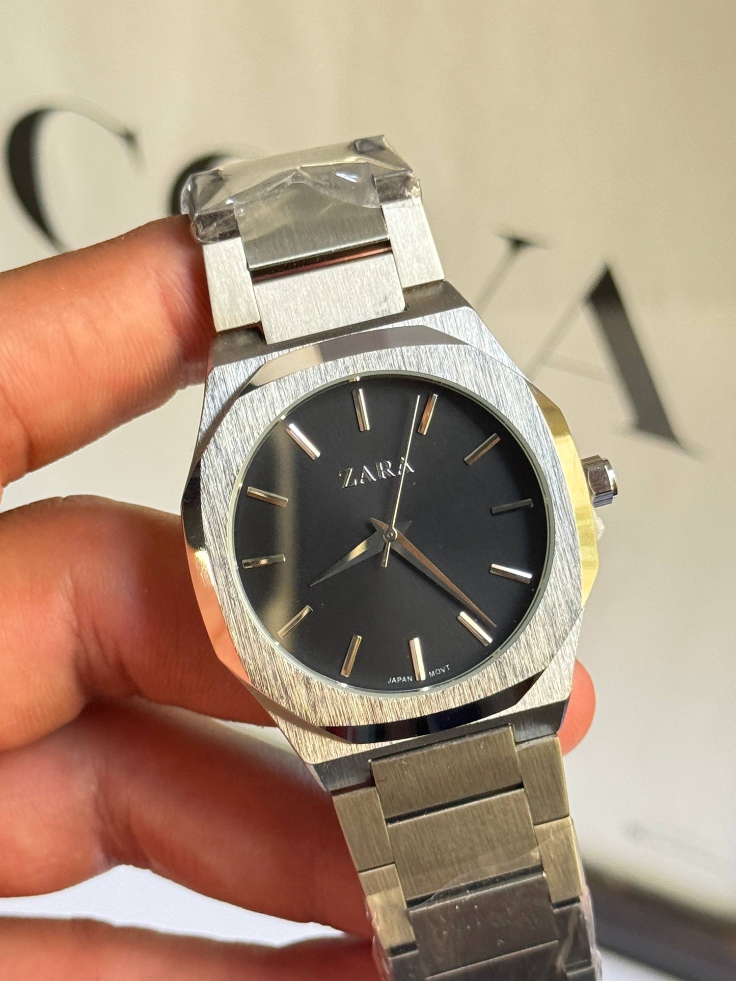 Zara Octagonal — Sport Luxury Stainless Steel Watch