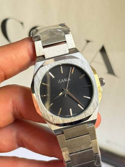 Zara Octagonal — Sport Luxury Stainless Steel Watch