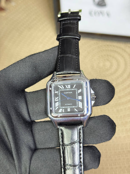 Cartier Santos Dumont- Classic Leather Strap Men’s Watch
