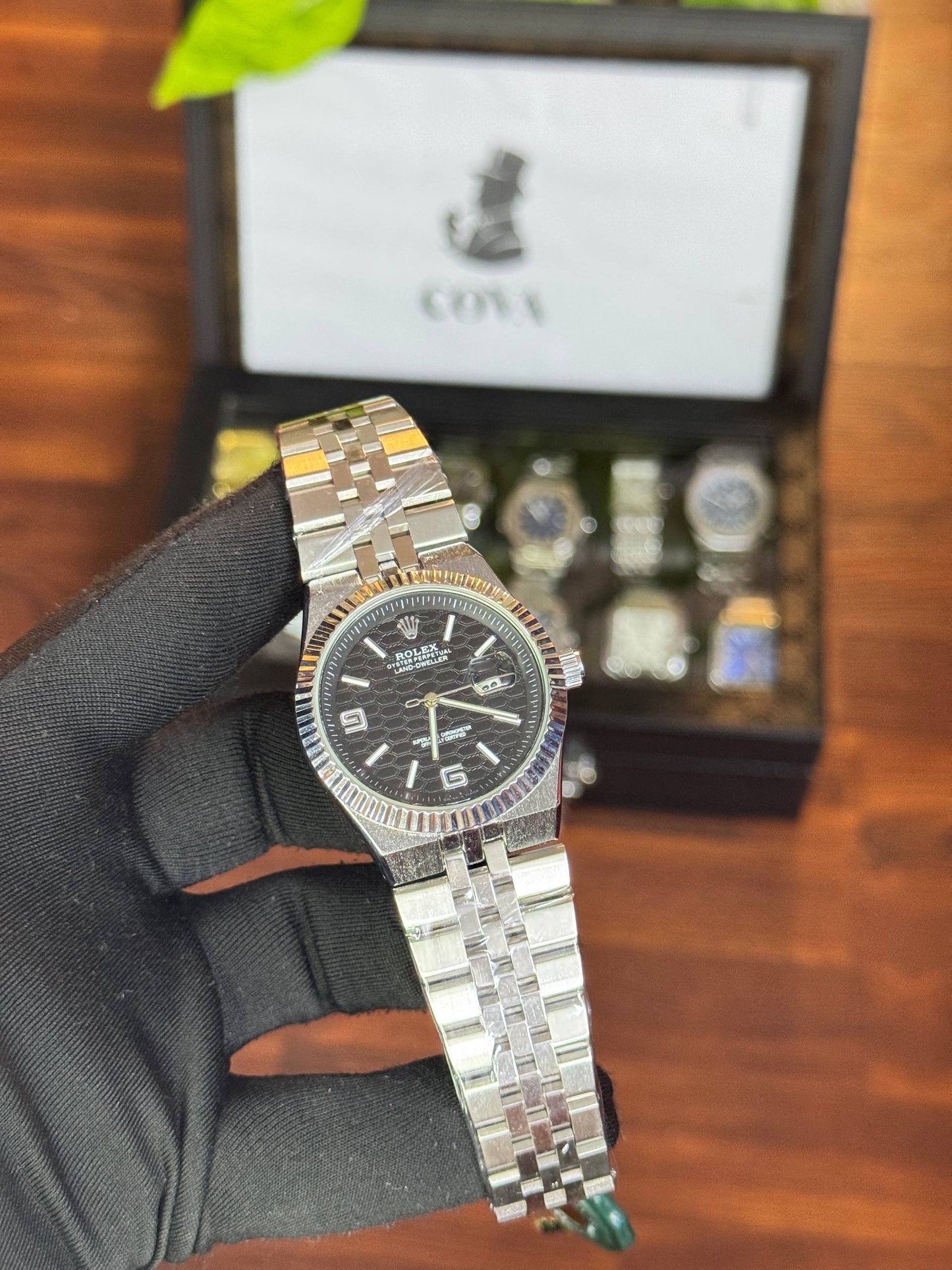 Rolex Sky-Dweller Black Dial – Jubilee Bracelet Edition