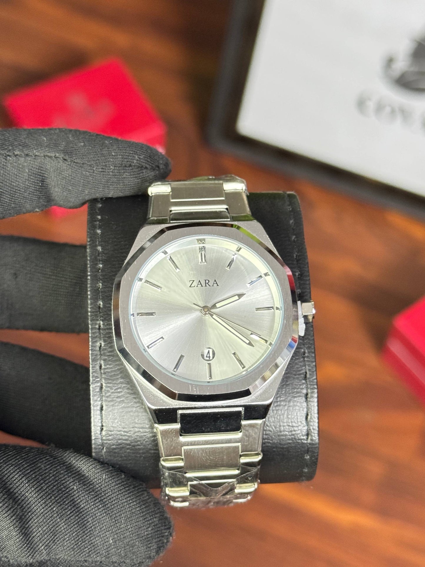 ZARA Silver Stainless Steel Watch