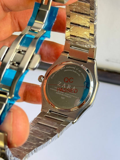Zara Octagonal — Sport Luxury Stainless Steel Watch