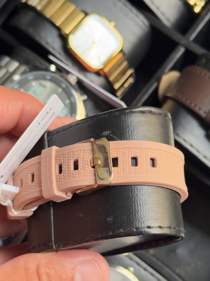 NAVIFORCE Women's NF8069 – BLOSSOM DATE Silicone Strap