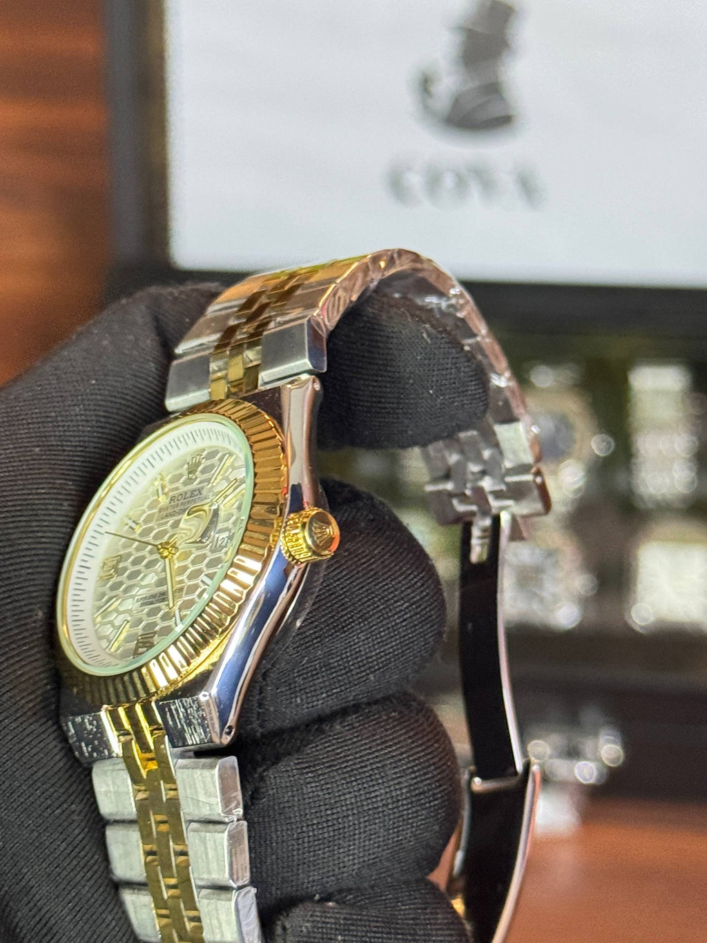 Rolex Two-Tone Silver Dial – Jubilee Bracelet Edition