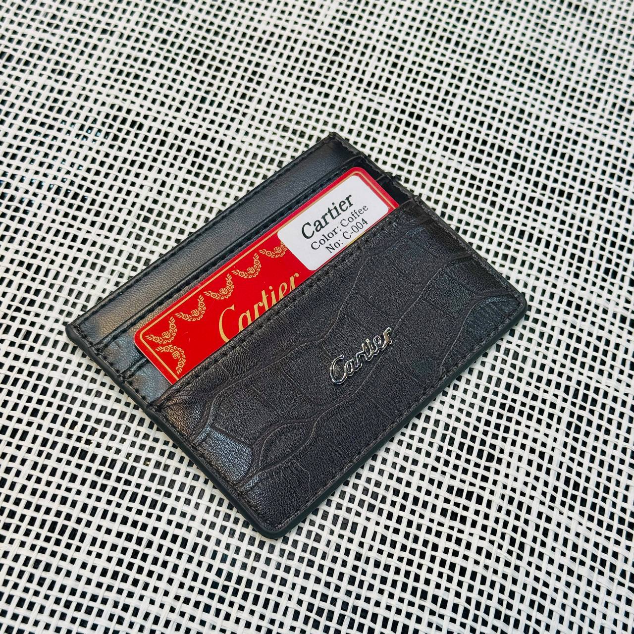 Cartier Leather Card Holder