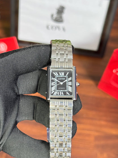 Cartier tank stainless steel