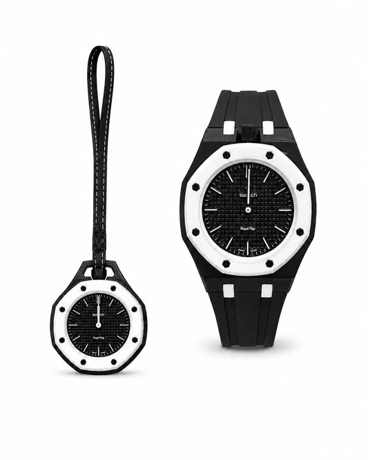 AP x Swatch Royal Pop Pocket Watch – Trendy Bag Charm Accessory