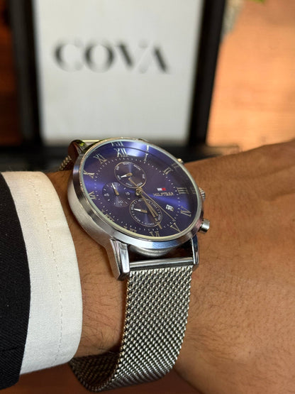 Tommy Hilfiger Watch For Men – Elegant Blue Dial Design