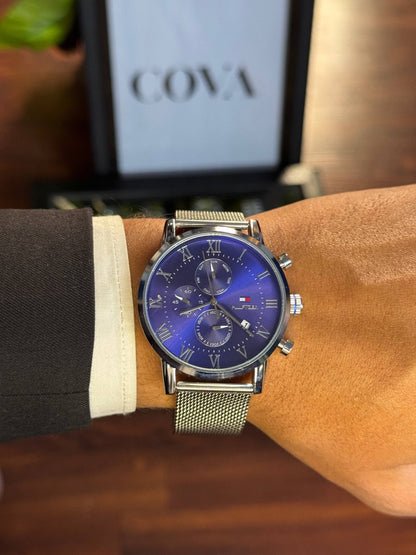 Tommy Hilfiger Watch For Men – Elegant Blue Dial Design