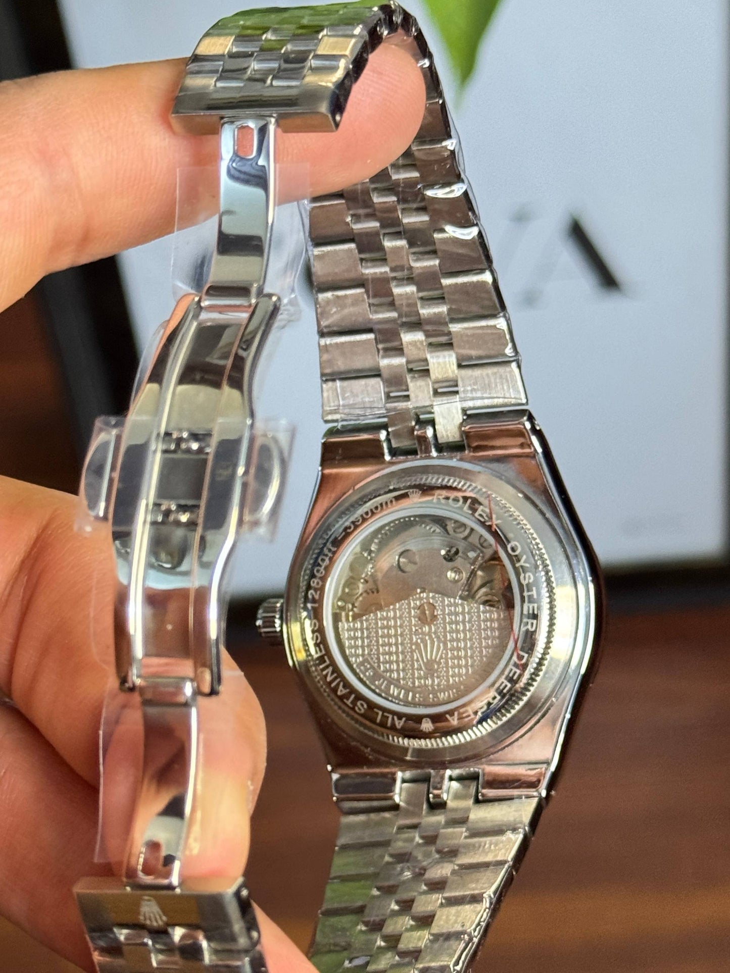 Rolex  Automatic Watch – Oyster Style Stainless Steel