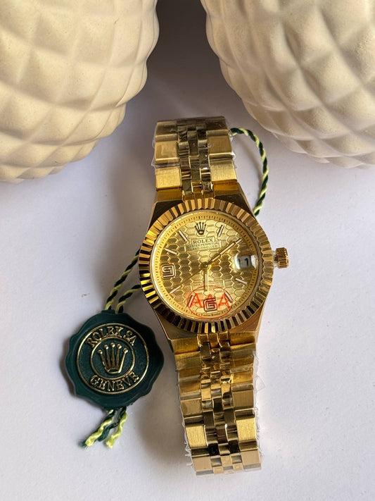 Rolex Land-Dweller Open Case — Women’s Oyster Perpetual Style Watch