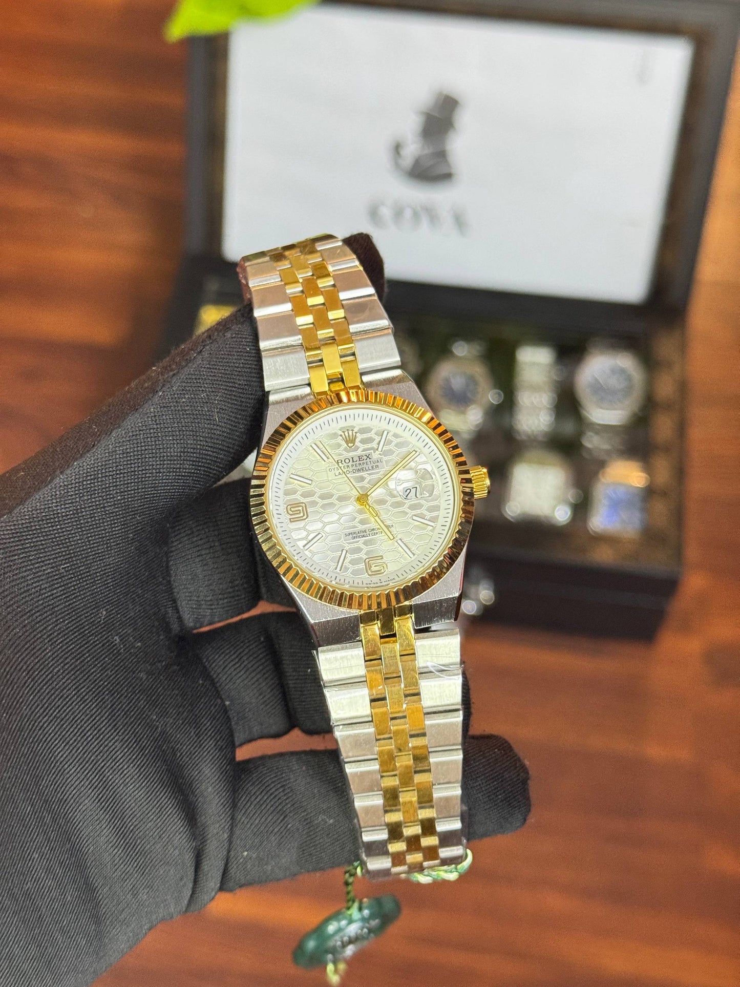 Rolex Two-Tone Silver Dial – Jubilee Bracelet Edition