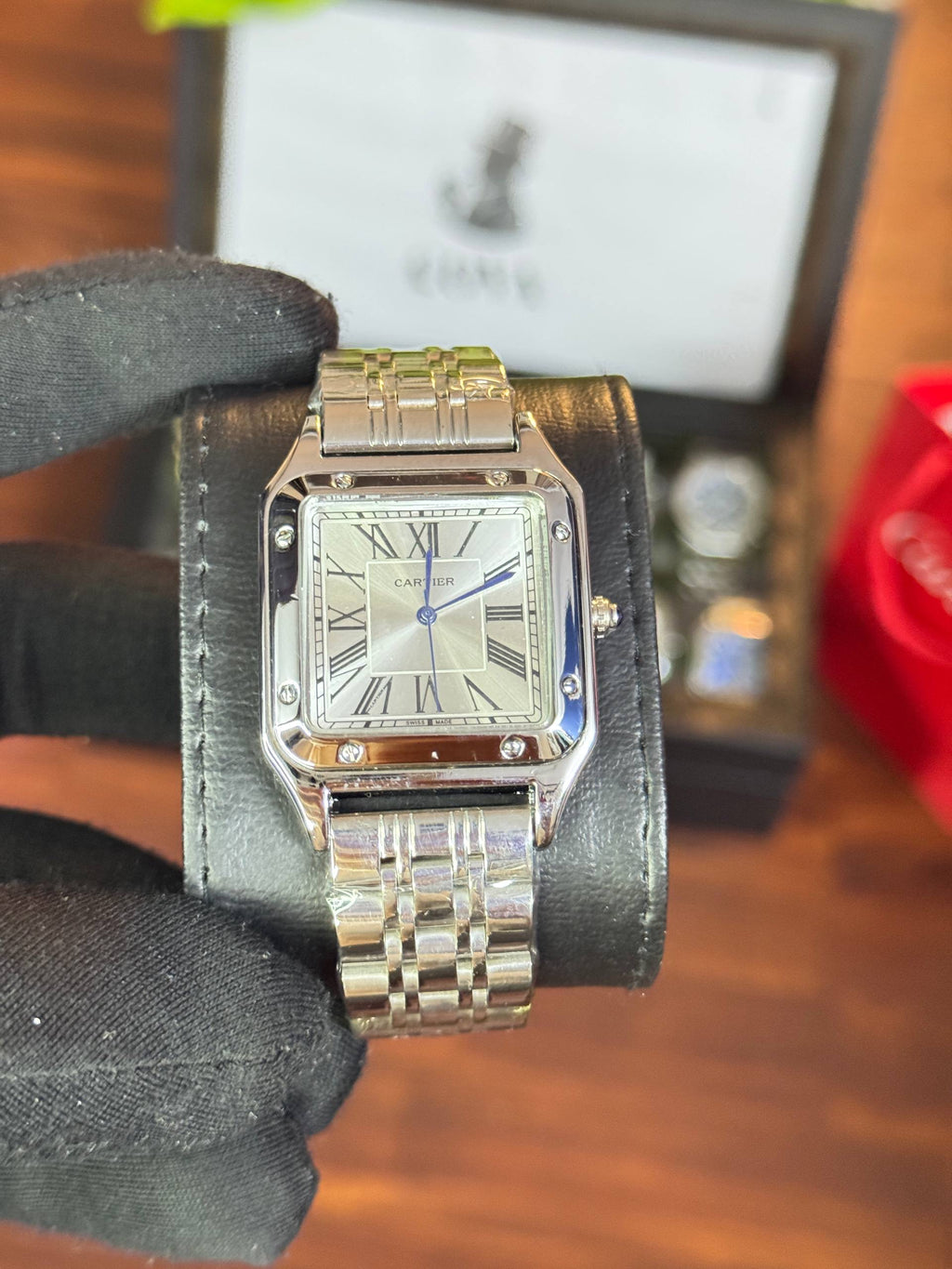 cartier santos dumont - Steel Edition