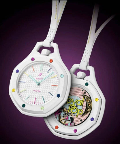 AP x Swatch Royal Pop Pocket Watch – Trendy Bag Charm Accessory