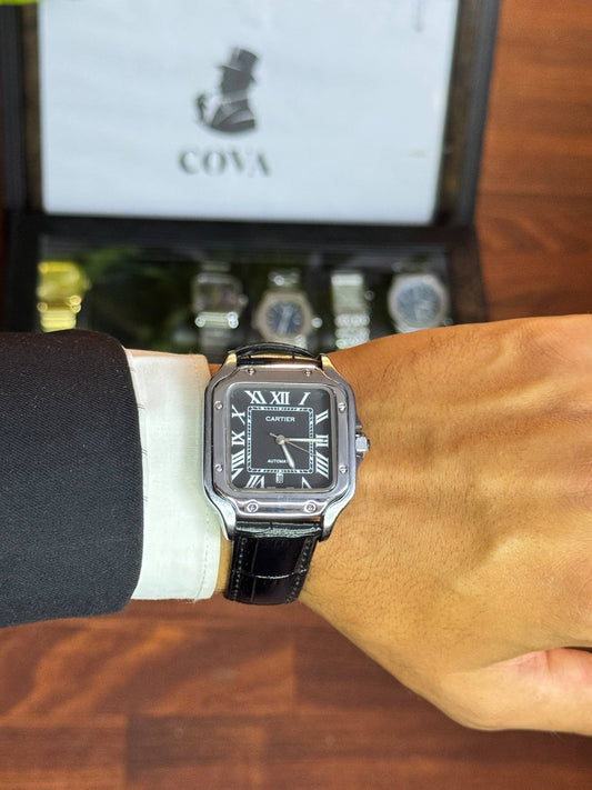 Cartier santos leather