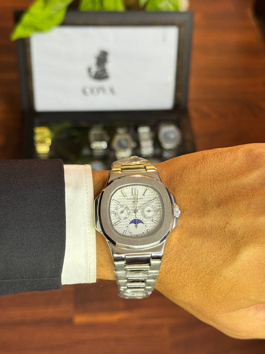 Patek Philippe Silver Moonphase Edition