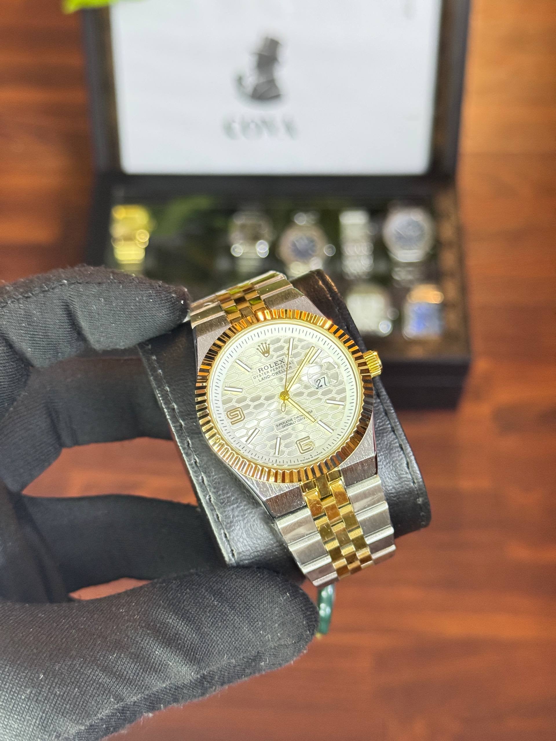 Rolex Two-Tone Silver Dial – Jubilee Bracelet Edition