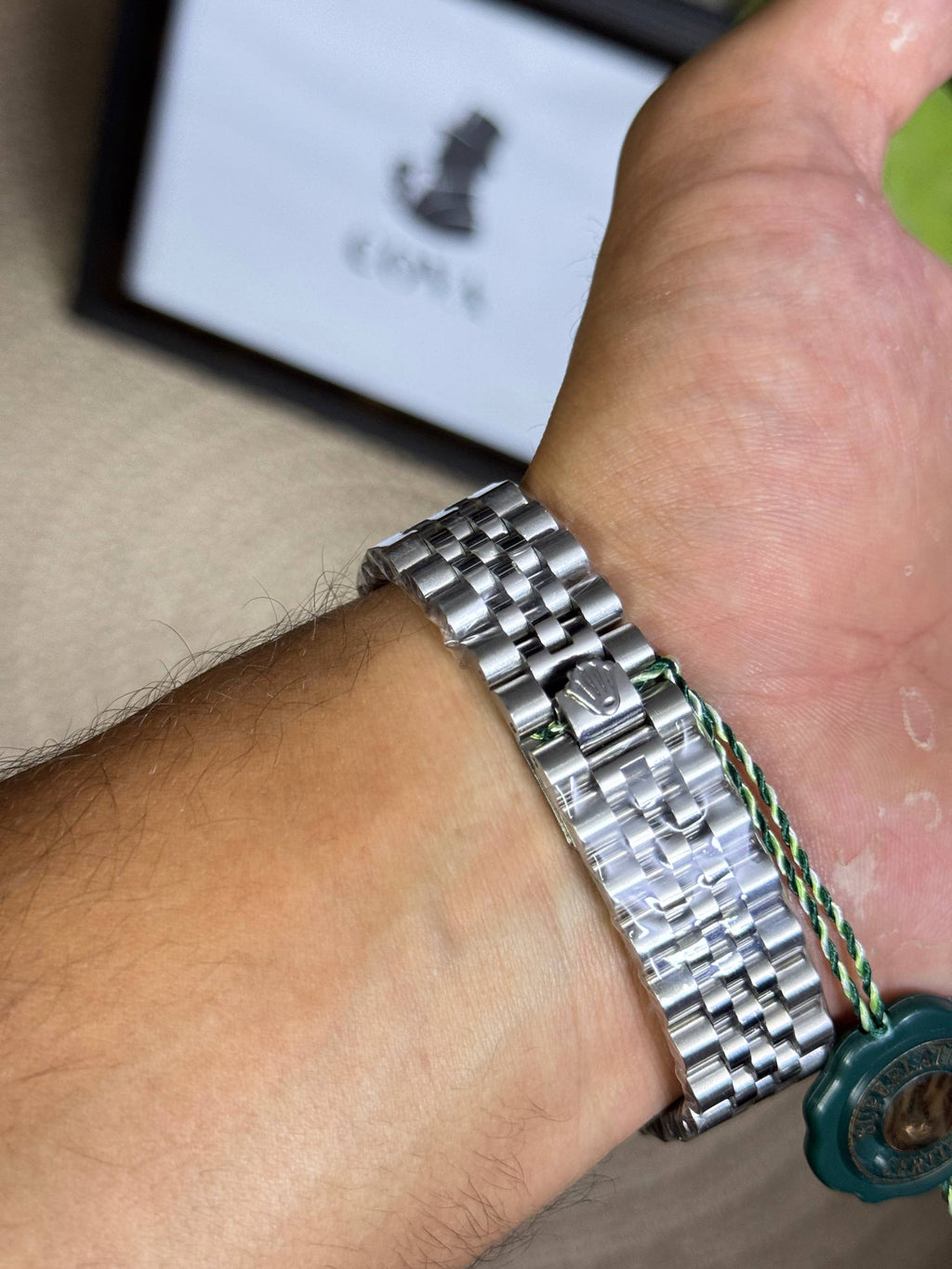 Rolex Date just Blue  Dial 41mm, Semiautomatic Movement