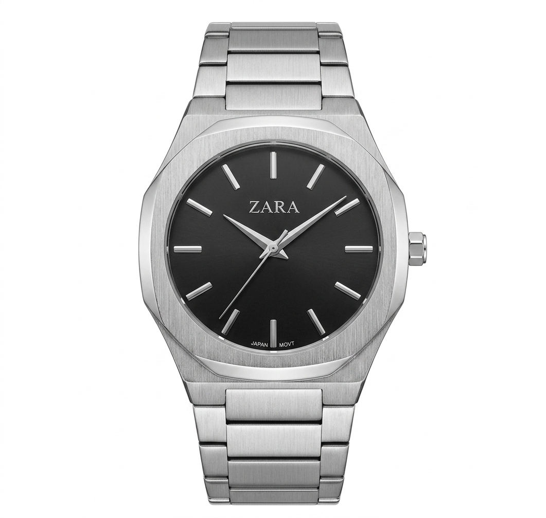 Zara Octagonal — Sport Luxury Stainless Steel Watch
